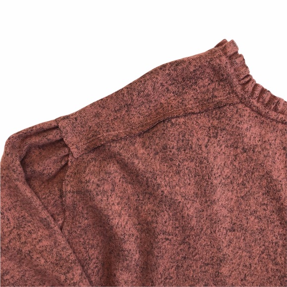 Miss Me Oversized Fleece Top SMALL - Picture 11 of 16